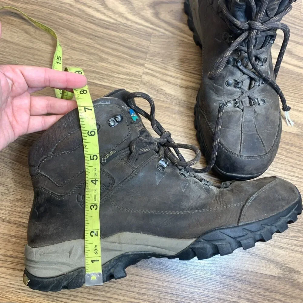 Cabelas Meindl Pflege II Gore Tex Hunting Boots Mens 11.5 EE  Brown Hiking Shoes